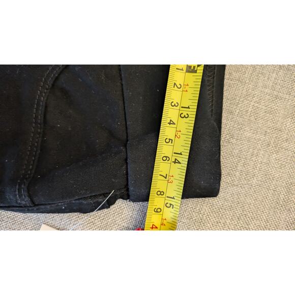 Nine West Heidi Pull-On Crop NWT Black Pants Slacks Jeans, Size 6 Yoga, Stretchy - Picture 5 of 8